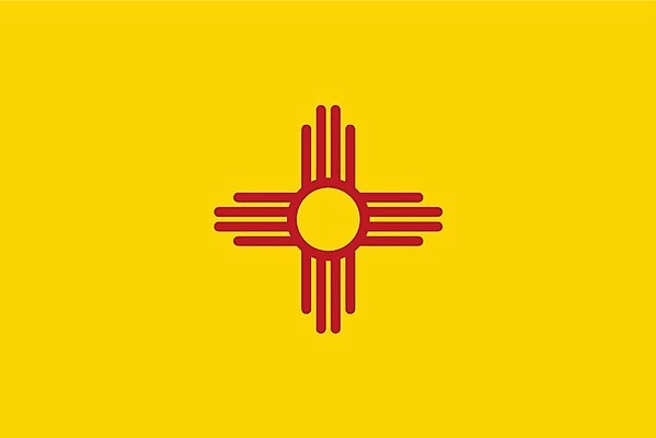 EPS 해외이미지 일러스트 미술 그래픽 미국 깃발 그림 뉴멕시코 해외202004 해외일러스트 북아메리카 문화예술 파일형식 벡터 이미지허브