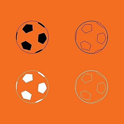 EPS 해외이미지 스포츠 일러스트 공 놀이 축구 경쟁 회색 게임 원형 가죽 심볼 육각형 골 여의주 오각형 해외202004 해외일러스트 도형 컬러 컨셉 구기 파일형식 벡터 이미지허브