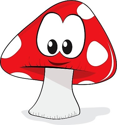 EPS 해외이미지 디자인 음식 채소 일러스트 미래 새로움 미술 그래픽 장식 빨간색 버섯 점 만화 스타일 해외202004 해외일러스트 컬러 컨셉 문화예술 파일형식 벡터 이미지허브