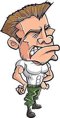 EPS 해외이미지 남자 유니폼 일러스트 강사 미국 분노 짜증 만화 군용 육군 병정 보병 장교 해병대 해외202004 해외일러스트 직업 옷 감정 북아메리카 군대 사람 파일형식 벡터 이미지허브