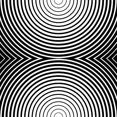 EPS 해외이미지 편집 물결 백그라운드 패턴 일러스트 추상 흑백 미술 그래픽 검은색 흰색 원형 방사형 미니멀리스트 미니멀 효과 해외202004 해외일러스트 도형 컬러 무늬 문화예술 촬영기법 파일형식 벡터 이미지허브