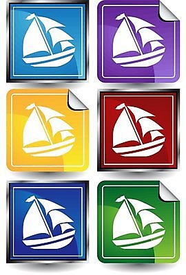 EPS 해외이미지 클립아트 디자인 요트 일러스트 버튼 항해 그래픽 장식 세트 원형 보트 돛 뱃놀이 엘리먼트 해외202004 해외일러스트 도형 배_교통 전통놀이 파일형식 벡터 이미지허브
