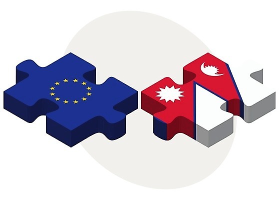 EPS 해외이미지 유럽 아시아 조각 컨셉 일러스트 비즈니스 관계 협력 함께함 사람 그래픽 3D 깃발 퍼즐 연결 결합 접속 민주주의 오브젝트 흰배경 네팔 나눔 해결 고립 공화국 유럽연합 전국 정부 정치 카트만두 통일 해외202004 해외일러스트 나라 백그라운드 흰색 디지털합성 파일형식 벡터 이미지허브