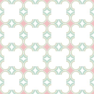 EPS 해외이미지 디자인 분홍색 백그라운드 패턴 일러스트 벽지 추상 흰색 타일 정사각형 터키석 파스텔톤 해외202004 해외일러스트 도형 컬러 무늬 보석 파일형식 벡터 이미지허브