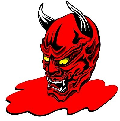 EPS 해외이미지 디자인 실루엣 스티커 일러스트 학교 생물 뿔 가면 미소 빨간색 머리 일본 검은색 분노 흰색 치아 유령 악마 만화 문신 심볼 사인 그림 나쁜 고립 마스코트 마피아 몬스터 지옥 특별함 해외202004 해외일러스트 교육 감정 아시아 컬러 컨셉 촬영기법 표정 신체부위 소화기관 파일형식 벡터 이미지허브