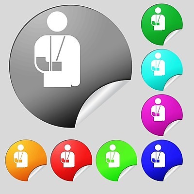 EPS 해외이미지 손 디자인 응시 실루엣 일러스트 건강 병원 사람 그래픽 픽토그램 숫자 약 손상 긴급 도움 플랫 떨어짐 질병 상처 미끄러짐 장애인 사건 심볼 붕대 팔 보험 장애 깨짐 돌봄 보철 옛날 헬프 해외202004 해외일러스트 문자 시선 컨셉 의학 모션 촬영기법 신체부위 파일형식 벡터 이미지허브