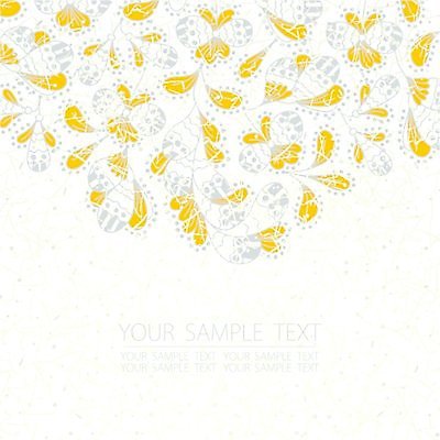 EPS 해외이미지 꽃 선 백그라운드 꽃무늬 일러스트 텍스트 프레임 사람없음 엘리먼트 해외202004 해외일러스트 식물 무늬 파일형식 벡터 이미지허브