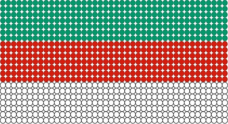 EPS 해외이미지 디자인 배너 유럽 백그라운드 일러스트 추상 그래픽 빨간색 초록색 흰색 깃발 점 원형 심볼 사인 애국심 고립 불가리아 전국 해외202004 해외일러스트 도형 나라 컬러 무늬 파일형식 벡터 남유럽 이미지허브