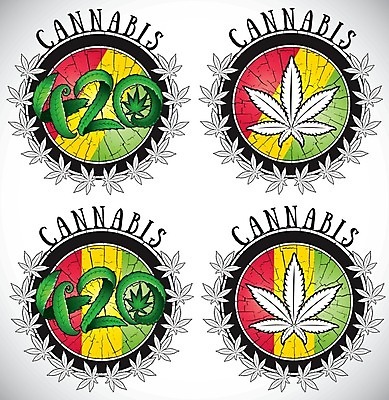 EPS 해외이미지 식물 스티커 잎 일러스트 휴식 잡초 삼 허브 심볼 사인 열정 우표 내추럴 불법 자메이카 스타일 대마초 해외202004 해외일러스트 감정 컨셉 북아메리카 채소 범죄 마약 파일형식 벡터 이미지허브