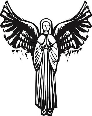 EPS 해외이미지 종교 크리스마스 날개 일러스트 하늘 휴가 천사 교회 평화 성경 천국 판결 후광 목판화 해외202004 해외일러스트 기념일 컨셉 종교용품 종교건축 건물 빛 파일형식 벡터 이미지허브