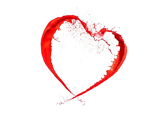 포토 JPG 스튜디오촬영 컬러 백그라운드 컨셉 실내 순간포착 사람없음 빨간색 페인트 하트 액체 떨어짐 액체표현 국내포토 모양 촬영기법 내부 파일형식