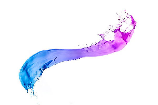 포토 JPG 스튜디오촬영 컬러 백그라운드 컨셉 실내 순간포착 사람없음 파란색 보라색 페인트 액체 떨어짐 혼합 액체표현 국내포토 촬영기법 내부 파일형식