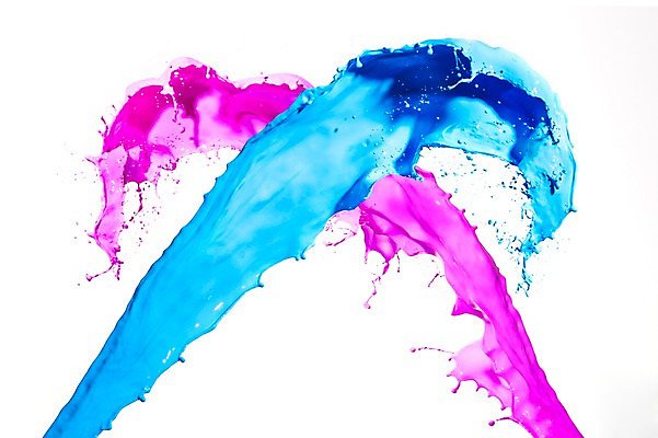 포토 JPG 스튜디오촬영 컬러 백그라운드 컨셉 실내 순간포착 사람없음 파란색 보라색 페인트 액체 떨어짐 혼합 액체표현 국내포토 촬영기법 내부 파일형식