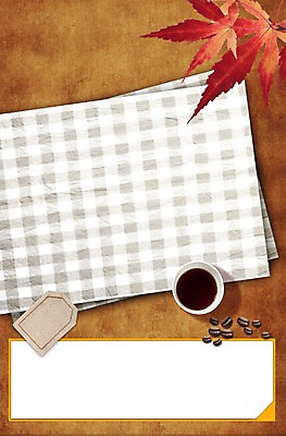 PSD 편집 편집이미지 계절 커피 음료 단풍 프레임 풍경 사람없음 라벨 가을 메모지 이미지편집 잎 사무용품 파일형식