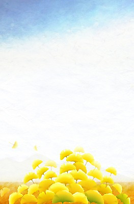 PSD 편집 편집이미지 계절 나뭇잎 프레임 풍경 사람없음 가을 은행잎 이미지편집 잎 파일형식