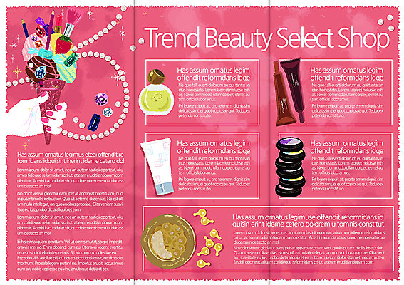 템플릿 편집 우먼라이프 표지디자인 북디자인 손 내지 리플렛 백그라운드 북커버 3단접지 아이스크림 들기 팜플렛 신체부위 화장 뷰티 연필 화장품 붓 이미지템플릿 AI파일 라이프스타일 모션 학용품 디저트 사람 필기구 파일형식 벡터