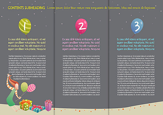 템플릿 편집 표지디자인 북디자인 여자 내지 리플렛 백그라운드 북커버 3단접지 선물 한명 들기 사람 이벤트 팜플렛 선물상자 파티 풍선 여자만 여자한명만 이미지템플릿 AI파일 1 모션 상자 파일형식 벡터