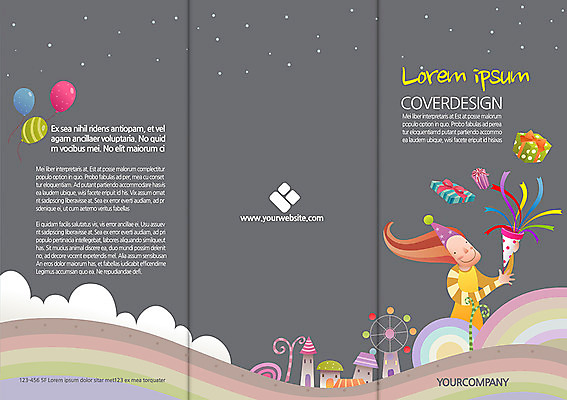 템플릿 편집 표지디자인 북디자인 여자 표지 리플렛 백그라운드 북커버 3단접지 폭죽 선물 한명 사람 이벤트 팜플렛 선물상자 파티 놀이기구 대관람차 풍선 이미지템플릿 AI파일 1 상자 파일형식 벡터