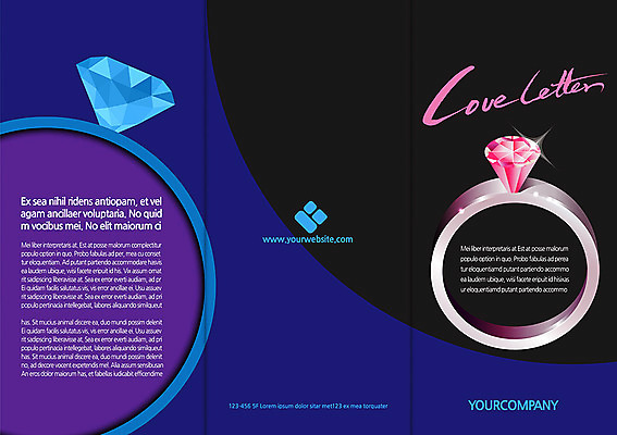 템플릿 편집 표지디자인 북디자인 표지 리플렛 결혼 백그라운드 프로포즈 북커버 3단접지 이벤트 팜플렛 사람없음 반지 보석 러브레터 이미지템플릿 AI파일 장신구 광석 편지 파일형식 벡터