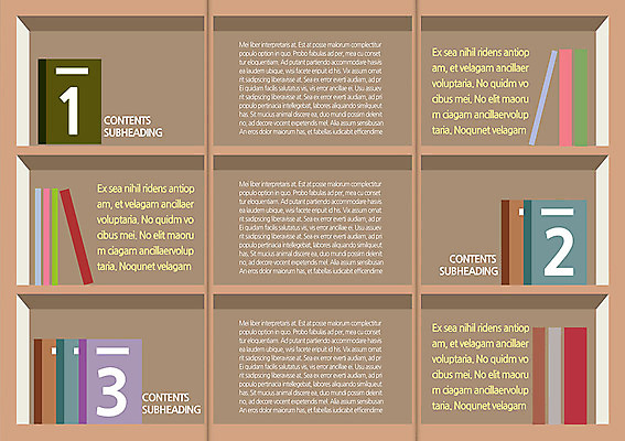 템플릿 편집 표지디자인 북디자인 교육 내지 리플렛 백그라운드 북커버 3단접지 책장 팜플렛 사람없음 책 이미지템플릿 AI파일 가구 파일형식 벡터