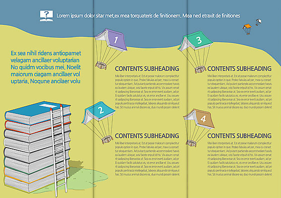 템플릿 편집 표지디자인 북디자인 교육 내지 리플렛 백그라운드 말풍선 북커버 3단접지 사다리 팜플렛 사람없음 책 쌓기 물음표 열기구 이미지템플릿 AI파일 기호 항공교통 모션 도구 파일형식 벡터