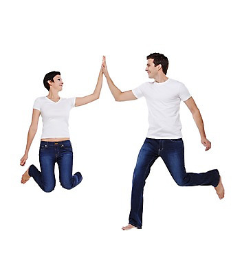 포토 JPG 스튜디오촬영 전신 서양인 외국인 백인 해외기획촬영 커플 여자 남자 행복 2013년태국 모션 함께함 실내 사랑 웃음 사람 성인 두명 앞모습 30대 마주보기 점프 다정 하이파이브 장년만 성인만 국내포토 감정 뷰포인트 컨셉 관계 표정 인종 손짓 내부 장년 파일형식