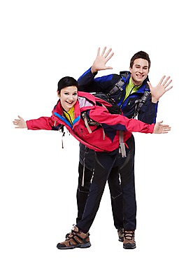 포토 JPG 스튜디오촬영 전신 서양인 외국인 백인 해외기획촬영 커플 여자 남자 2013년태국 배낭 모션 팔벌리기 실내 아웃도어 서기 웃음 사람 손짓 성인 두명 앞모습 30대 트래킹 장년만 성인만 국내포토 뷰포인트 가방 관계 레저 표정 인종 내부 장년 파일형식