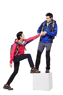 포토 JPG 스튜디오촬영 전신 서양인 외국인 백인 해외기획촬영 커플 여자 남자 2013년태국 배낭 모션 실내 아웃도어 서기 사람 성인 두명 옆모습 30대 마주보기 손잡기 트래킹 당기기 장년만 성인만 국내포토 뷰포인트 가방 관계 레저 인종 내부 장년 파일형식