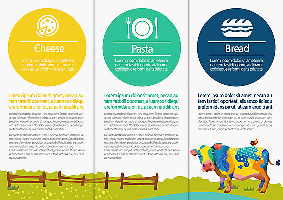 동물 템플릿 편집 접시 표지디자인 북디자인 내지 빵 리플렛 백그라운드 포크 북커버 3단접지 포유류 조류 치즈 팜플렛 사람없음 울타리 가축 목장 소 나이프 식용 이미지템플릿 AI파일 식기 음식 유제품 담장 칼 파일형식 벡터