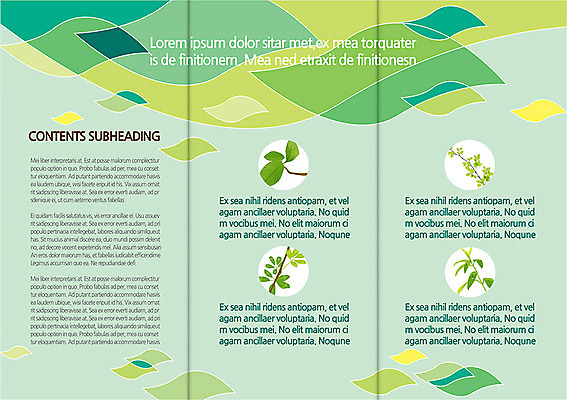 식물 템플릿 편집 표지디자인 북디자인 내지 리플렛 캠페인 백그라운드 무늬 패턴 북커버 3단접지 나뭇잎 팜플렛 사람없음 초록색 자연보호 그린캠페인 이미지템플릿 AI파일 컬러 잎 자연 보호 파일형식 벡터