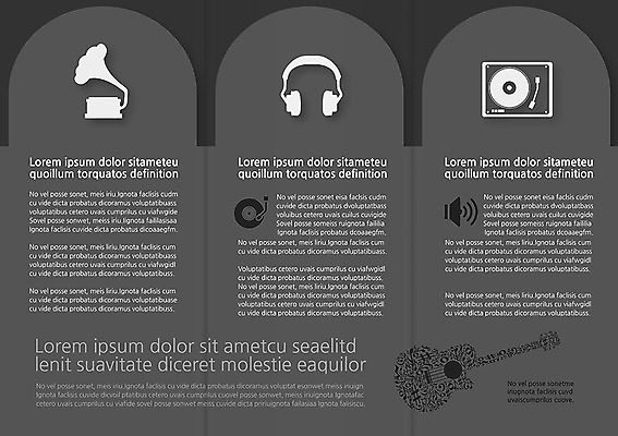 템플릿 편집 표지디자인 북디자인 내지 악기 음악 리플렛 음향기기 백그라운드 북커버 3단접지 팜플렛 취미 사람없음 헤드폰 소리 음악감상 기타 볼륨 축음기 턴테이블 이미지템플릿 AI파일 현악기 문화예술 전자제품 감상 골동품 파일형식 벡터