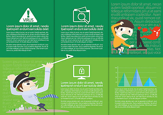 템플릿 편집 표지디자인 북디자인 남자 내지 리플렛 캠페인 백그라운드 북커버 3단접지 돋보기 그래프 자물쇠 사람 팜플렛 성인 두명 컴퓨터 모니터 범죄 바이러스 경찰 느낌표 보안 폴더 범죄예방 해킹 해커 남자만 성인남자만 성인만 이미지템플릿 AI파일 직업 기호 안전 전자제품 예방 파일 파일형식 벡터