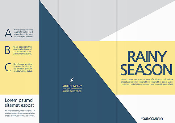 템플릿 편집 표지디자인 북디자인 계절 표지 리플렛 백그라운드 북커버 3단접지 날씨 팜플렛 사람없음 비 번개 이미지템플릿 AI파일 자연요소 파일형식 벡터