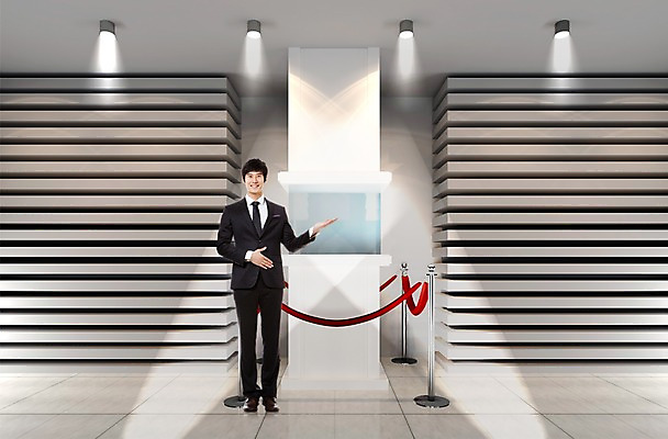 전신 PSD 편집이미지 남자 조명 한명 서기 사람 성인 3D 전시 디지털합성 합성 전시실 남자만 남자한명만 성인남자만 성인만 이미지편집 편집3D 1 모션 전시회 파일형식