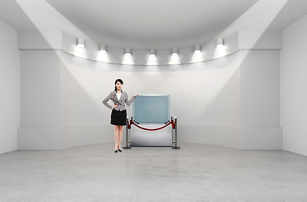 전신 PSD 편집이미지 여자 조명 실내 설명 한명 성인 앞모습 3D 전시 디지털합성 합성 전시실 여자만 여자한명만 성인여자만 성인만 이미지편집 편집3D 1 뷰포인트 모션 사람 내부 전시회 파일형식