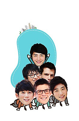 PSD 서양인 외국인 편집이미지 캐릭터 남자 엎드리기 비즈니스 포토일러 프레임 미소 사람 동양인 여러명 성인 한국인 비즈니스맨 인물미니어처 광고편집 인간탑쌓기 SD캐릭터 남자만 성인남자만 성인만 이미지편집 다수 모션 표정 인종 미니어처 직장인 파일형식