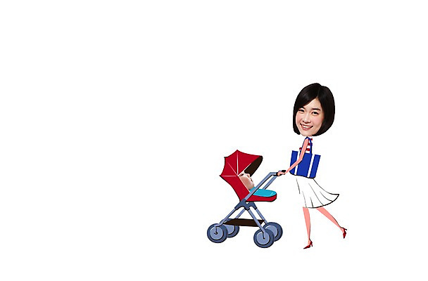 전신 PSD 편집이미지 캐릭터 여자 가방 가족 포토일러 엄마 서기 미소 사람 성인 두명 옆모습 쇼핑 아기 밀기 합성 인물미니어처 유모차 광고편집 SD캐릭터 여자만 이미지편집 잡화 뷰포인트 관계 모션 표정 미니어처 아기용품 파일형식