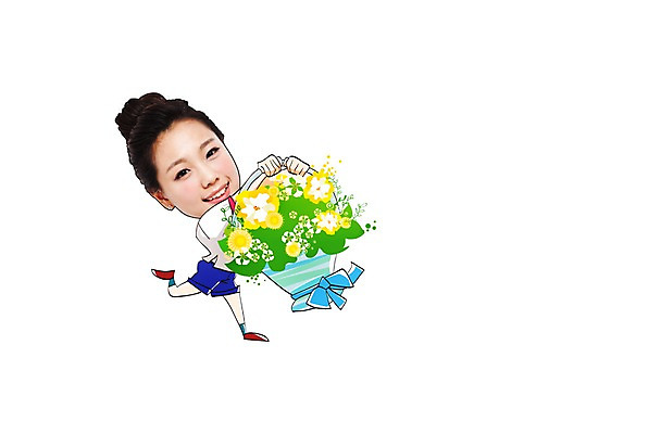전신 PSD 편집이미지 캐릭터 여자 꽃 포토일러 한명 서기 미소 들기 사람 성인 쇼핑 바구니 꽃바구니 합성 인물미니어처 광고편집 SD캐릭터 여자만 여자한명만 성인여자만 성인만 이미지편집 식물 1 모션 표정 미니어처 파일형식