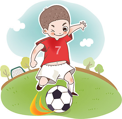 어린이교육 교육 남자 어린이 일러스트 축구공 한명 사람 잔디 축구 남자만 남자한명만 어린이만 소년만 소년한명만 국내일러스트 AI파일 식물 1 공 축구용품 구기 파일형식 벡터