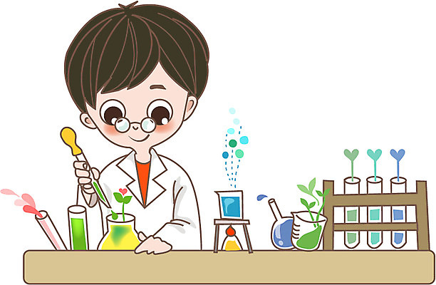 어린이교육 교육 남자 어린이 과학 일러스트 실험기구 실험 한명 사람 스포이트 시험관 남자만 남자한명만 어린이만 소년만 소년한명만 국내일러스트 AI파일 1 피펫 파일형식 벡터