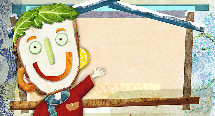 PSD 계절 얼굴 음식 백그라운드 겨울 채소 과일 일러스트 프레임 사람없음 피규어 표현 겨울배경 국내일러스트 신체부위 미니어처 파일형식