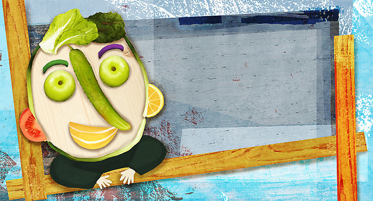 PSD 얼굴 음식 백그라운드 채소 과일 일러스트 오이 프레임 사람없음 피규어 표현 사과 참외 국내일러스트 신체부위 미니어처 파일형식