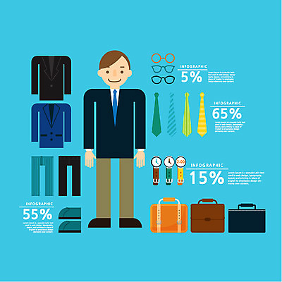 옷 남자 가방 일러스트 통계 수치 그래프 종류 한명 사람 정장 숫자 자료 인포그래픽 직장인 오브젝트 옵션 남자만 남자한명만 국내일러스트 AI파일 직업 문자 1 잡화 파일형식 벡터