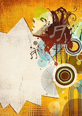 도형 PSD 얼굴 음악 백그라운드 음표 일러스트 프레임 사람 신체부위 헤드폰 원형 팝아트 국내일러스트 기호 음향기기 문화예술 그림 파일형식