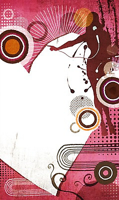 전신 PSD 실루엣 음악 백그라운드 무늬 일러스트 노래 프레임 한명 사람 물방울무늬 하트 원형 마이크 팝아트 국내일러스트 모양 도형 1 음향기기 문화예술 촬영기법 그림 파일형식