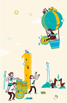 1 여자 남자 화살표 돈 일러스트 비즈니스 하늘 협력 함께함 사람 여러명 성인 숫자 기구 열기구 우승 도움 비즈니스맨 비즈니스우먼 리더 순위 성인만 국내일러스트 AI파일 문자 다수 컨셉 항공교통 최고 직장인 재산 파일형식 벡터