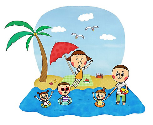 전신 PSD 구름 여자 남자 딸 행복 아들 어린이 일러스트 공 가족 물놀이 갈매기 하늘 엄마 수박 함께함 사람 앉기 소녀 소년 여러명 상반신 성인 해변 야외 선글라스 야자수 화목 게 파라솔 아빠 즐거움 돗자리 튜브 다자녀 국내일러스트 자연요소 나무 감정 안경 바다 다수 컨셉 과일 관계 모션 놀이 조류 갑각류 자녀 파일형식