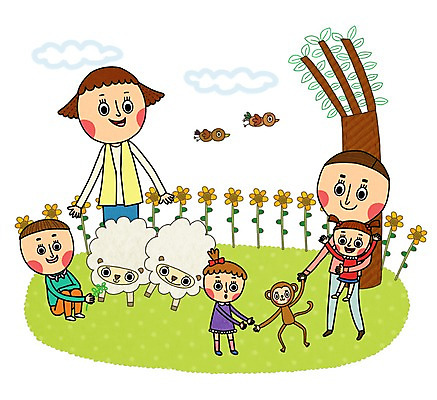 전신 PSD 나무 동물 구름 여자 남자 꽃 딸 행복 아들 어린이 일러스트 가족 안기 조류 엄마 함께함 동물원 웃음 사람 앉기 소녀 소년 여러명 상반신 성인 야외 손잡기 화목 원숭이 아기 양 아빠 즐거움 다자녀 국내일러스트 자연요소 식물 감정 다수 컨셉 포유류 관계 모션 표정 자녀 파일형식