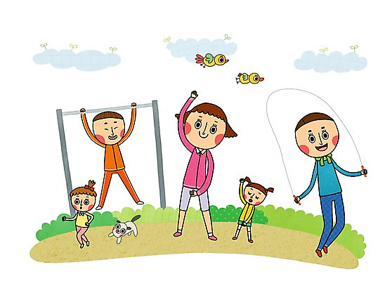 주간 전신 PSD 구름 여자 남자 딸 행복 아들 어린이 일러스트 가족 조류 엄마 아침 함께함 매달리기 남매 사람 소녀 소년 여러명 성인 야외 운동복 운동 스트레칭 화목 풀 아빠 강아지 줄넘기 철봉 다자녀 국내일러스트 자연요소 식물 동물 옷 감정 다수 컨셉 관계 모션 건강 반려동물 자녀 개 파일형식