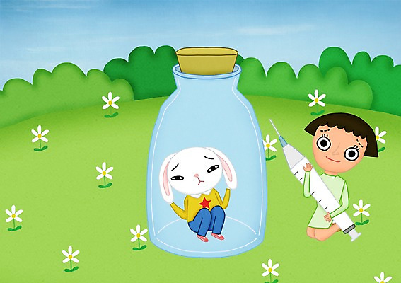 주간 전신 PSD 동물 캐릭터 한마리 여자 꽃 일러스트 의인화 주사기 한명 들기 사람 앉기 잔디 상반신 성인 야외 고통 간호사 토끼 질병 귀 중이염 여자만 여자한명만 성인여자만 성인만 일러캐릭터 자연요소 식물 1 감정 포유류 의학 의료기기 모션 신체부위 반려동물 의료진 파일형식